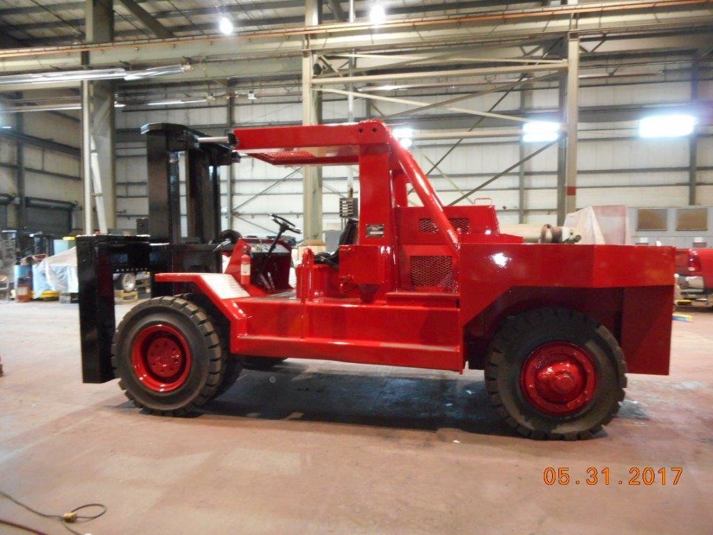 80,000lb. Capacity Bristol Riggers Special Forklift For Sale