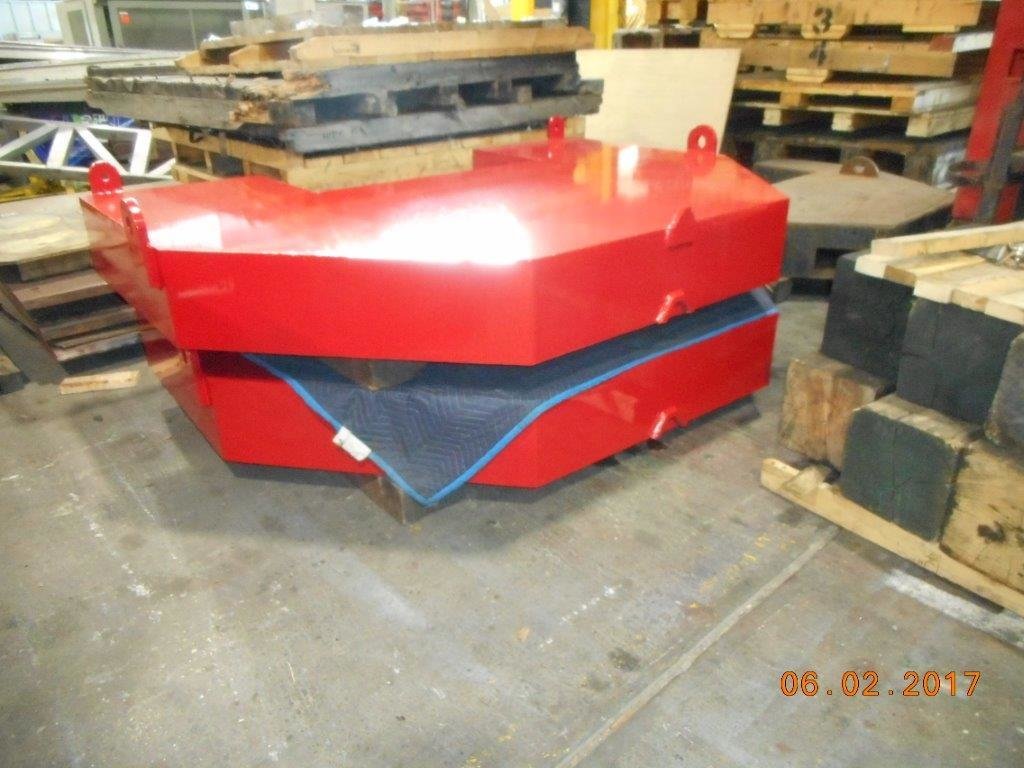 80,000lb. Capacity Bristol Riggers Special Forklift For Sale